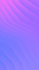 Portrait Serene Gradient Waves Loop | Smooth Flowing Purple to Blue 4K Background with Soft Glows