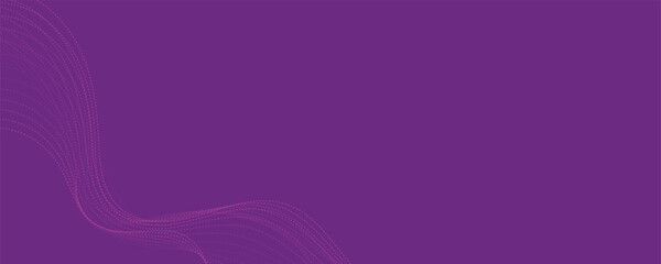Abstract digital technology futuristic purple wave background.	
