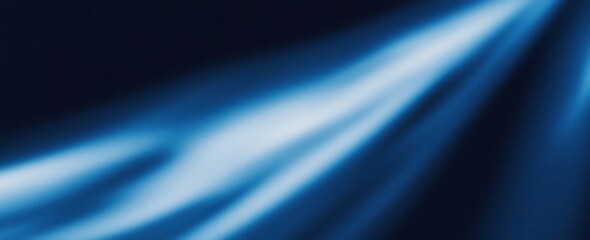 A serene abstract background with flowing blue light waves on a dark surface, creating a calming and dynamic visual effect.