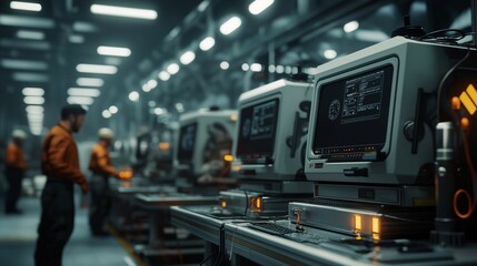 Retro-Futuristic Workshop with Vintage Computers