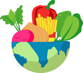 World Food Day Illustration