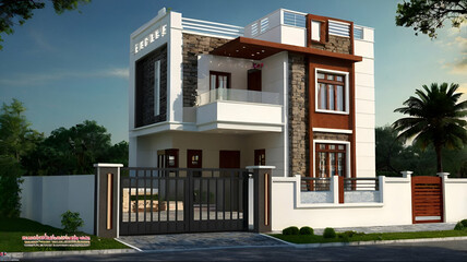 Obraz premium modern house