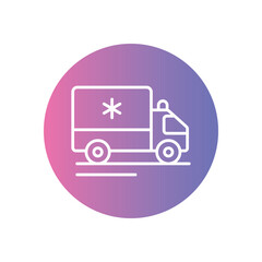 Rollerblades icon vector stock illustration