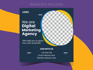 Creative and Corporate Social Media Design Templated.