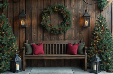 christmas decoration interior