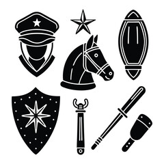 Modern variety of knight complements