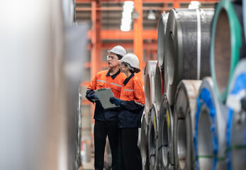 nventory Audit at Metal Sheet Factory