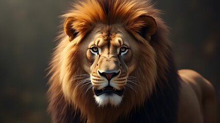 Obraz premium portrait of a lion