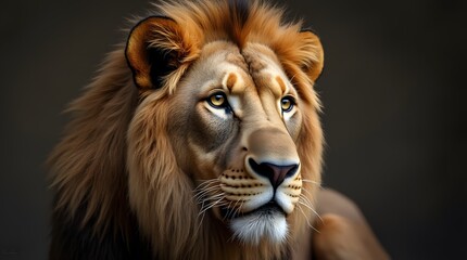 Fototapeta premium portrait of a lion