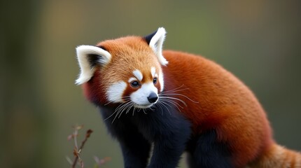 Obraz premium red panda