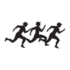 Fast Running Man Icon