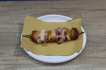 il pollo allo spiedo