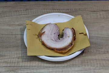 il pollo allo spiedo