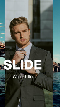 Vertical Slide Wipe Replacement Title