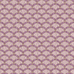 Mosaic, inlay. Illustration in stained glass style. Oriental pattern. Art deco. Repeating regular pattern. Arcs seamless pattern. Texture for textile, carpeting, clothes.  For package, wallpaper.