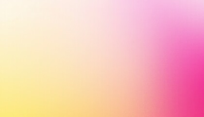 Obraz premium A vibrant, soft gradient blending yellow and pink hues, creating a warm and inviting atmosphere.