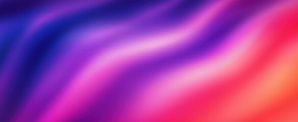 Obraz premium An abstract gradient image showcasing swirling colors of purple, pink, and blue, creating a smooth, mesmerizing visual effect.