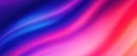 Fototapeta premium A vibrant abstract background featuring flowing waves of pink, purple, and blue hues, creating a dynamic and visually appealing design.