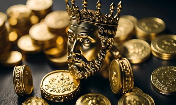 Figure of King Midas.