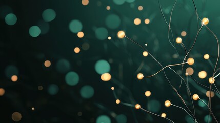 A simple yet elegant illustration of a neural network architecture, showcasing the interconnectedness and flow of data.