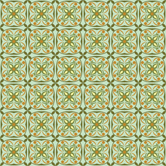 Obraz premium Talavera Tile Vintage Pattern Design