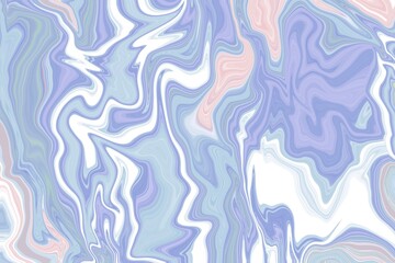 Abstract blue pastel background with flowing, swirling colors. Calming and serene. Texture for fabric, wallpaper or invitation.