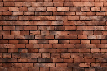 Fototapeta premium Restored facade of a historic brick building, showcasing weathered textures and architectural details