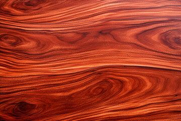 Wooden surface treated with satin finish, emphasizing a soft sheen and refined grain details