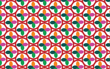 seamless abstract pattern design vector