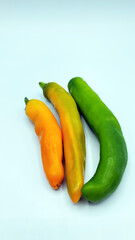 カラフル万願寺とうがらし・Colorful Manganji chili peppers・화려한 만원사와 우가라시