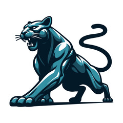 Puma vector and illustration.
