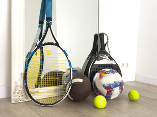 Sports and Games Arrangement, equipment