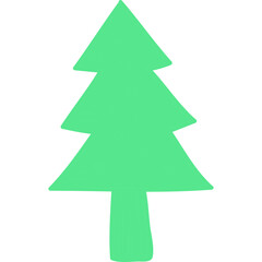 Christmas, New Year Vector Icon element, Isolated white background