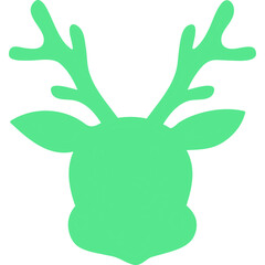 Christmas, New Year Vector Icon element, Isolated white background