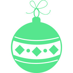 Christmas, New Year Vector Icon element, Isolated white background