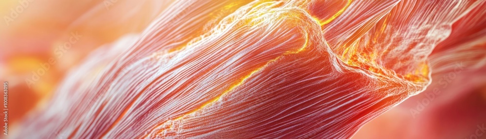 Poster Abstract image showcasing flowing lines and vibrant colors, creating a mesmerizing visual effect perfect for backgrounds and design.