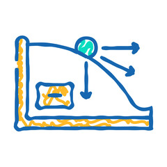 kinematics theory mechanical engineer doodle icon sketch vector. kinematics theory mechanical engineer sign. isolated symbol illustration