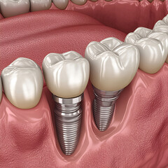 Realistic View of Dental Implants