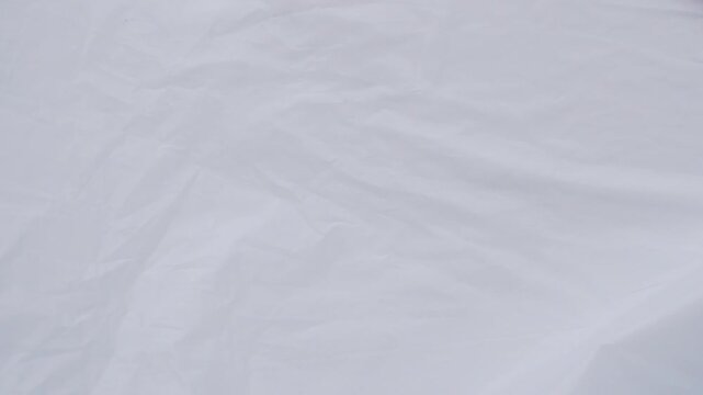 White plastic bag background texture close up