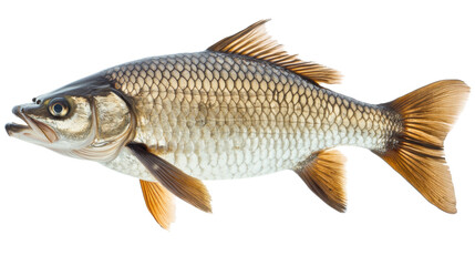 Isolated  a tarpon fish on transparent background