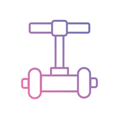 Segway icon vector stock illustration