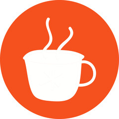 Christmas, New Year Vector Icon element, Isolated white background