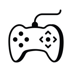 An icon of game controller used for video gaming
