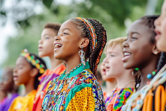 Multicultural Choir Celebrates with Vibrant Performance at Festival