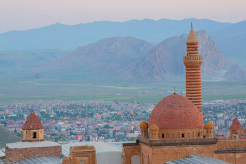 Ishak Pasha Palace is a palace located in the Doğubayazıt district of Ağrı. The construction of the palace began in 1685 and was completed in 1784.