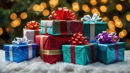 Gifts, holidays, fun, joy, youth, happiness, youth