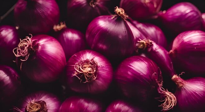 red onion background