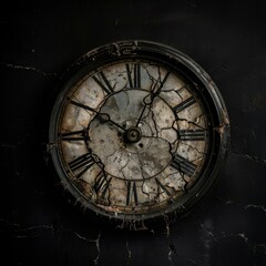 Obraz premium Creepy Woods with Ghostly Figures