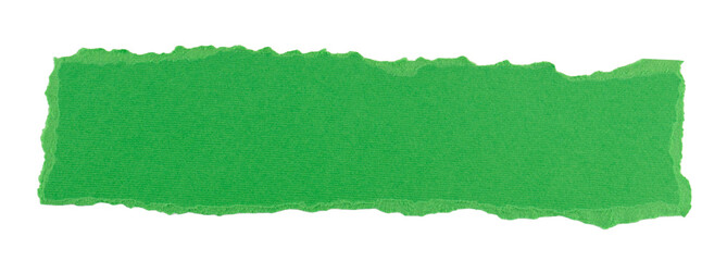 green torn paper in a rectangle shape, frame for text or quote, grunge sign, label, banner paper...
