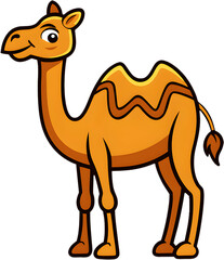 Sweet Little Camels Perfect for Kids Crafts. 